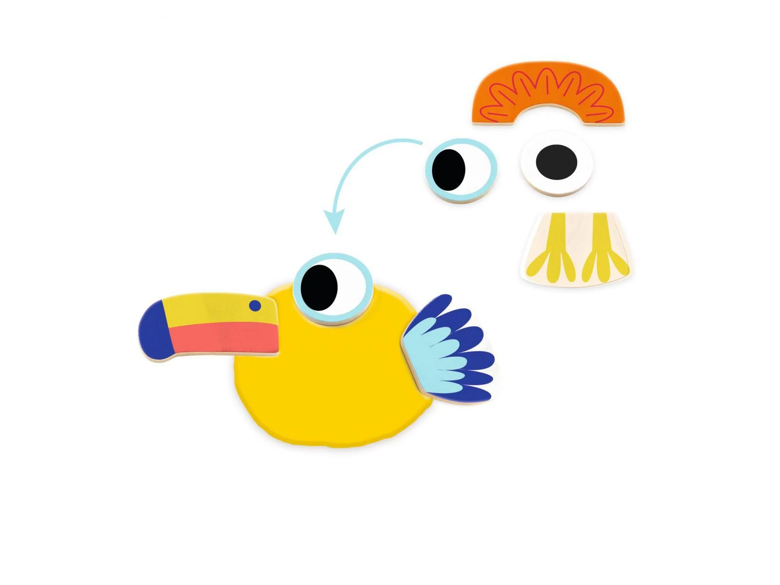 Djeco DJ09030 - Pâte à Modeler - Mapatanimaux 4 Djeco DJ09030 - Pâte à Modeler - Mapatanimaux – Image 4