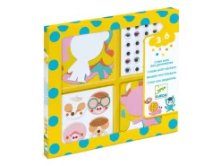 Djeco DJ09050 - Stickers Pour Les Petits - J'aime Les Animaux
