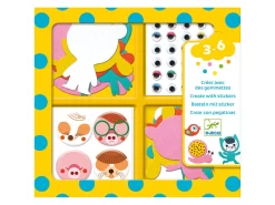 Djeco DJ09050 - Stickers Pour Les Petits - J'aime Les Animaux -Djeco Le Paradis Des Jouets djeco dj09050 stickers pour les petits j aime les animaux 1600 3