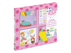 Djeco DJ09053 - Stickers Pour Les Petits - J'aime Les Princesses