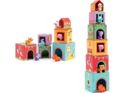 Djeco DJ09108 - Cubes Premier âge - Topanifarm -Djeco Le Paradis Des Jouets djeco dj09108 cubes premier age topanifarm 900