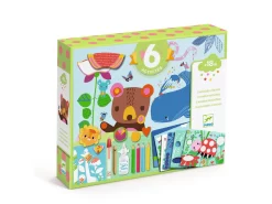Djeco DJ09295 - Coffret Multi-activités Pour Les Petits - La Souris Et Ses Amis