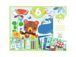 Djeco DJ09295 - Coffret Multi-activités Pour Les Petits - La Souris Et Ses Amis -Djeco Le Paradis Des Jouets djeco dj09295 coffret multi activites pour les petits la souris et ses amis 1600 3