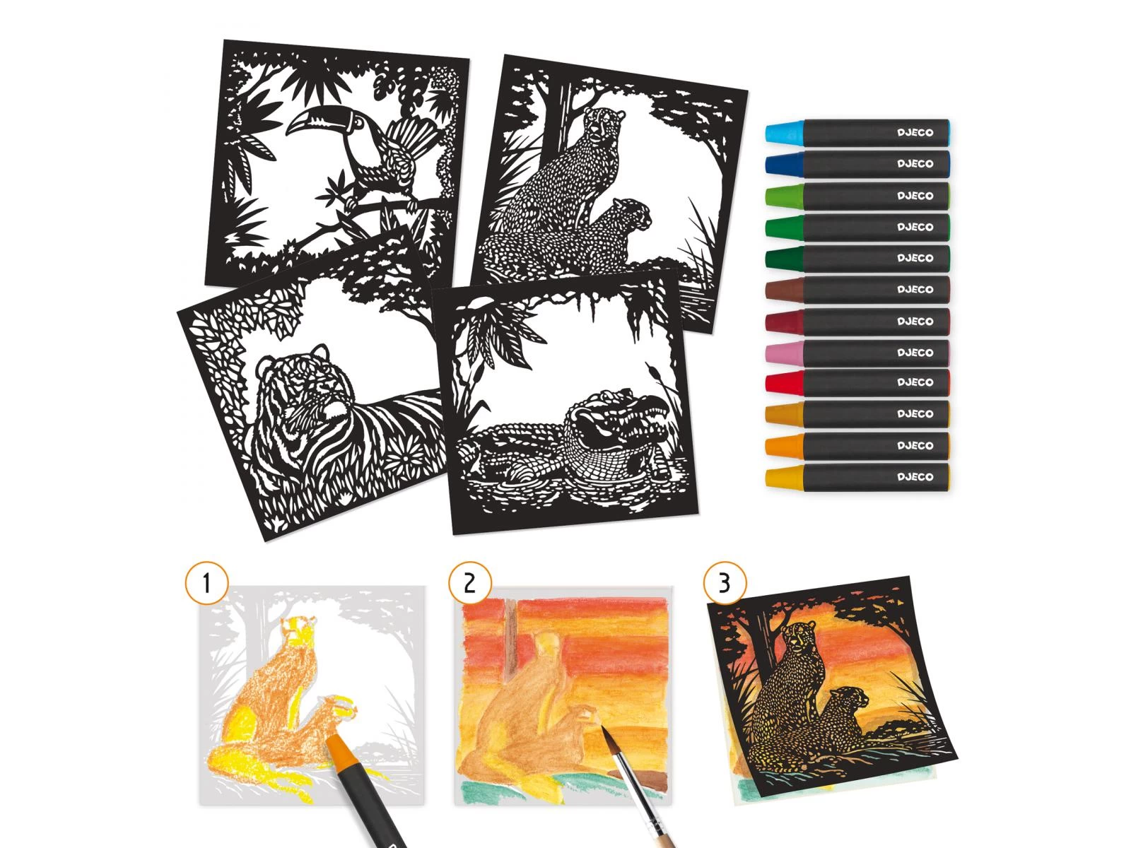 Djeco DJ09348 - Ateliers - A Contre-jour 3 Djeco DJ09348 - Ateliers - A Contre-jour – Image 3