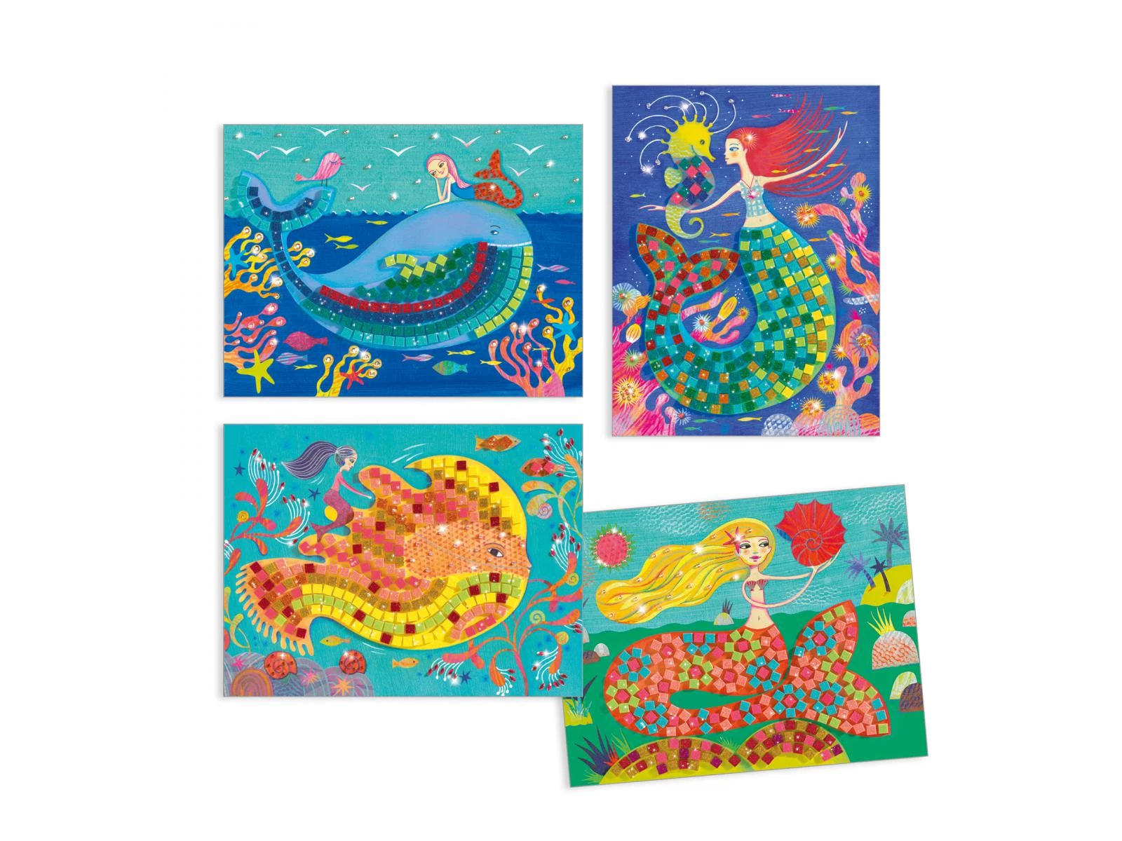 Djeco DJ09423 - Collages - Le Chant Des Sirènes 2 Djeco DJ09423 - Collages - Le Chant Des Sirènes – Image 2