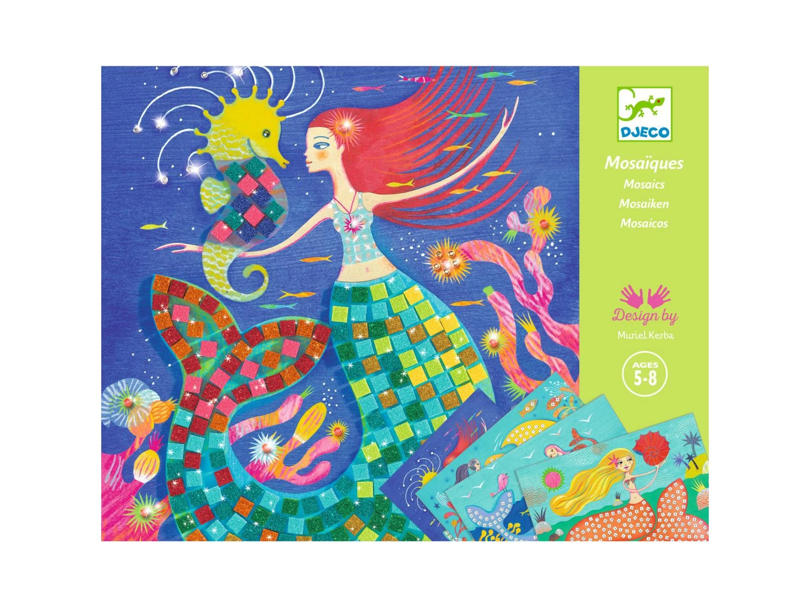 Djeco DJ09423 - Collages - Le Chant Des Sirènes 4 Djeco DJ09423 - Collages - Le Chant Des Sirènes – Image 4