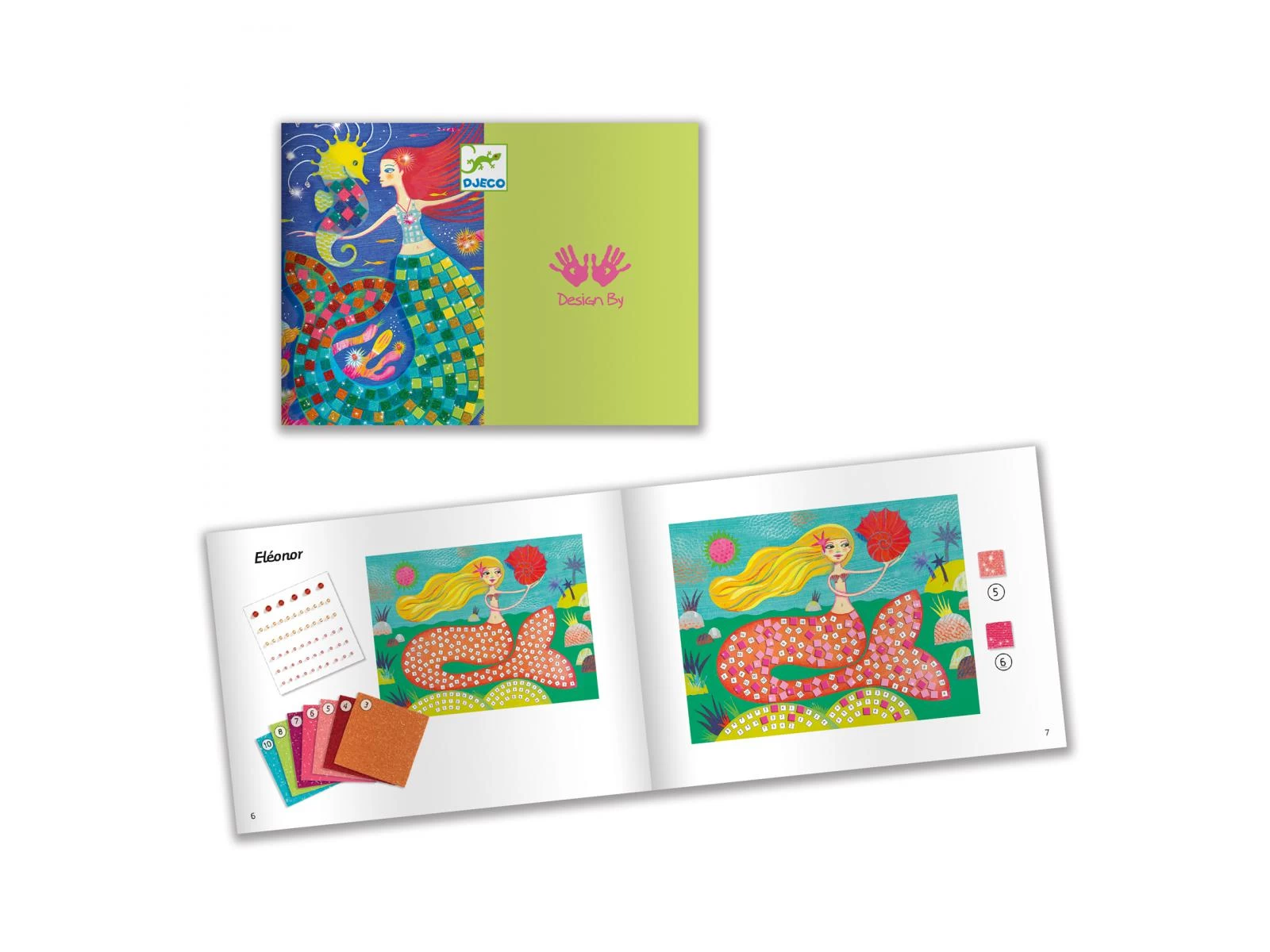 Djeco DJ09423 - Collages - Le Chant Des Sirènes 5 Djeco DJ09423 - Collages - Le Chant Des Sirènes – Image 5
