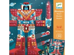 Djeco DJ09424 - Collages - Space Battle -Djeco Le Paradis Des Jouets djeco dj09424 collages space battle 1600 3
