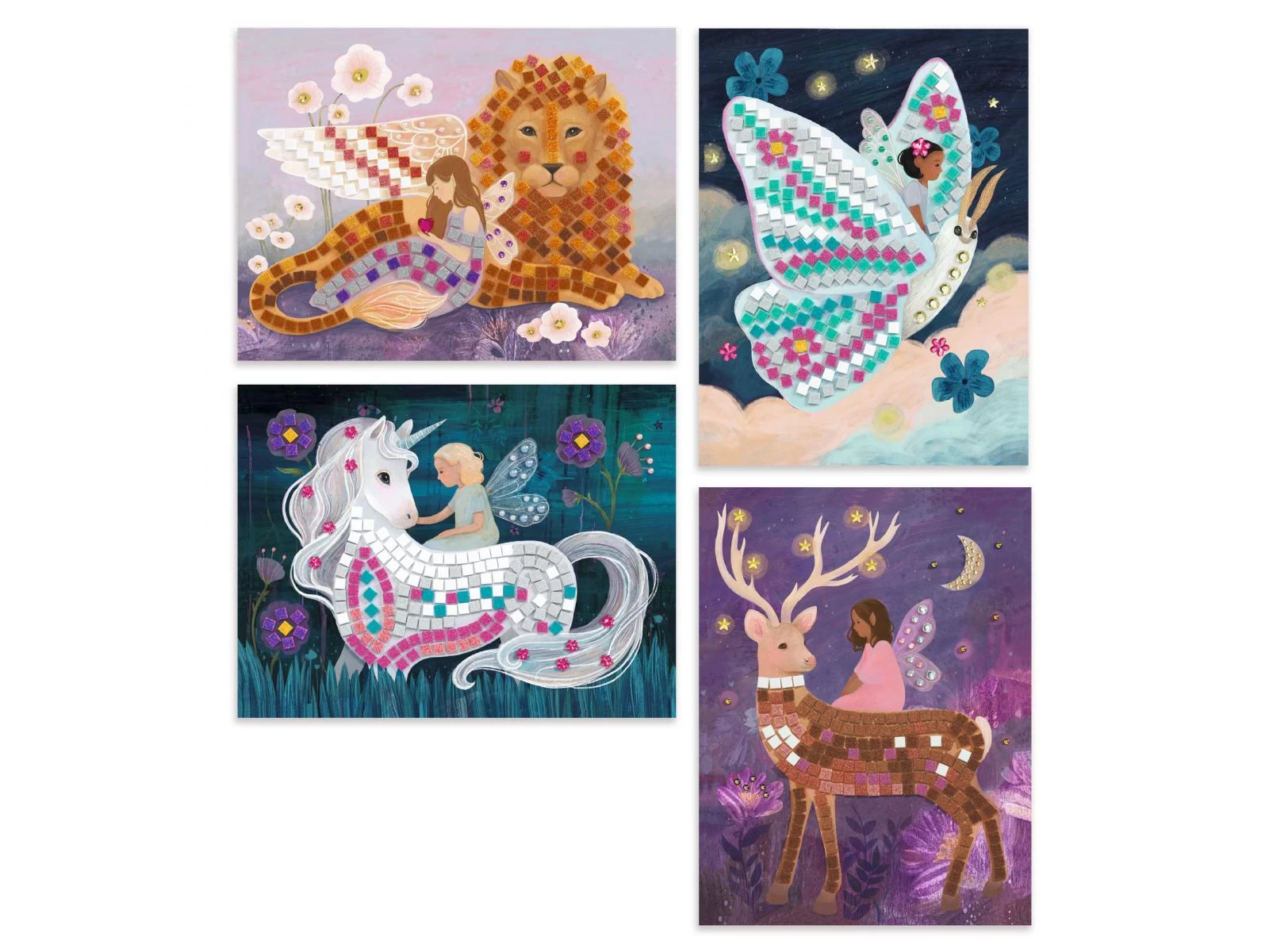 Djeco DJ09426 - Collages - Le Monde Enchanté 2 Djeco DJ09426 - Collages - Le Monde Enchanté – Image 2