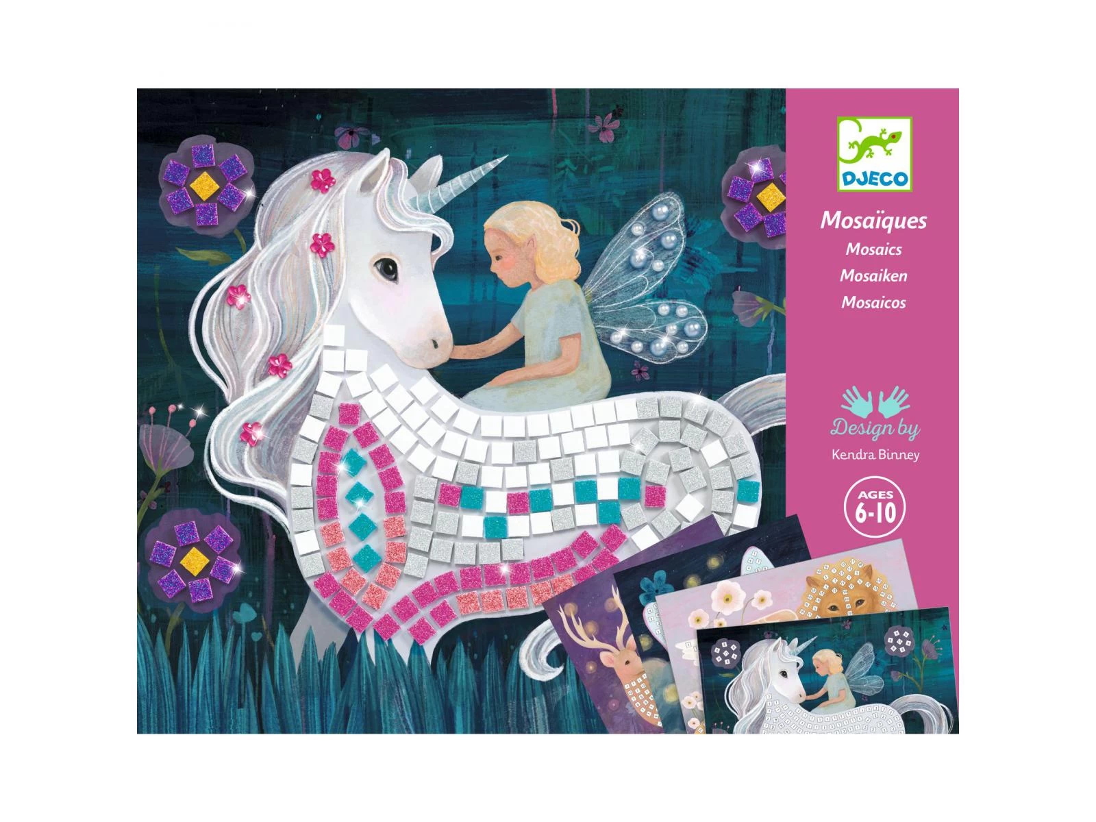 Djeco DJ09426 - Collages - Le Monde Enchanté 4 Djeco DJ09426 - Collages - Le Monde Enchanté – Image 4