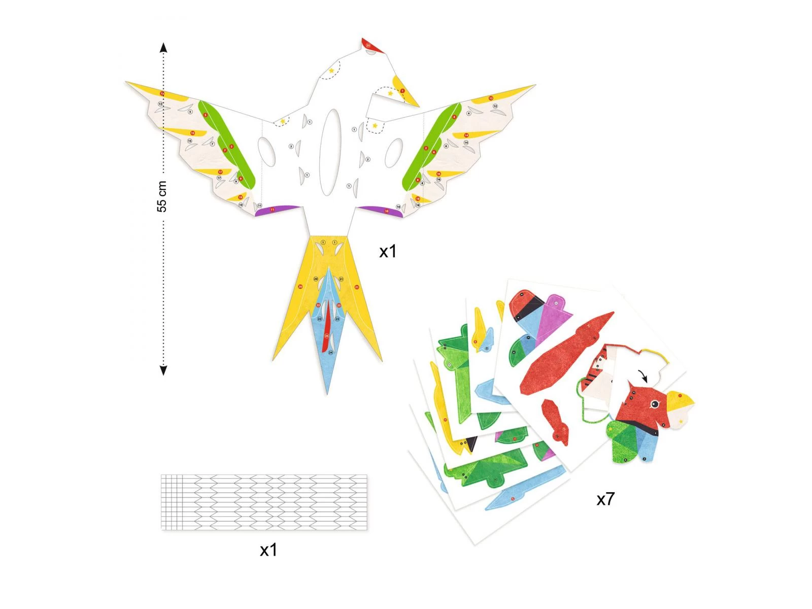 Djeco DJ09448 - Papier Créatif - Amazonie 3 Djeco DJ09448 - Papier Créatif - Amazonie – Image 3