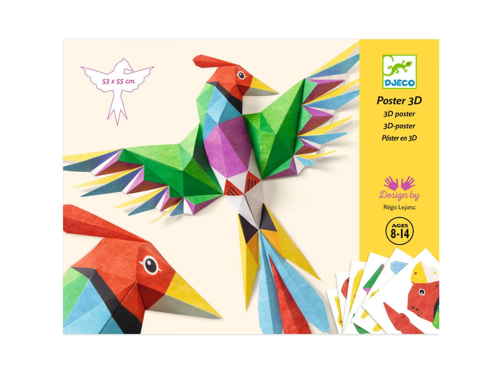 Djeco DJ09448 - Papier Créatif - Amazonie 4 Djeco DJ09448 - Papier Créatif - Amazonie – Image 4