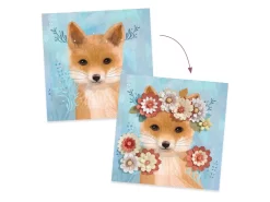 Djeco DJ09454 - Papier Créatif - Couronnes De Fleurs -Djeco Le Paradis Des Jouets djeco dj09454 papier creatif couronnes de fleurs 1600 2