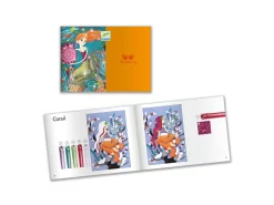 Djeco DJ09507 - Tableaux à Pailleter - La Lumière Des Sirènes -Djeco Le Paradis Des Jouets djeco dj09507 tableaux a pailleter la lumiere des sirenes 1600 4