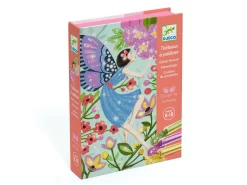 Djeco DJ09516 - Tableaux à Pailleter - La Douceur Des Fées