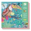 Djeco DJ09521 - Tableaux De Sequins - Flamboyants