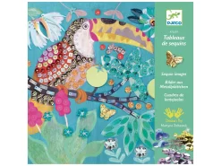 Djeco DJ09521 - Tableaux De Sequins - Flamboyants -Djeco Le Paradis Des Jouets djeco dj09521 tableaux de sequins flamboyants 1600 3