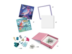 Djeco DJ09521 - Tableaux De Sequins - Flamboyants -Djeco Le Paradis Des Jouets djeco dj09521 tableaux de sequins flamboyants 1600 4