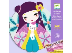 Djeco DJ09523 - Tableaux à Pailleter - Onnanoko -Djeco Le Paradis Des Jouets djeco dj09523 tableaux a pailleter onnanoko 1600 3