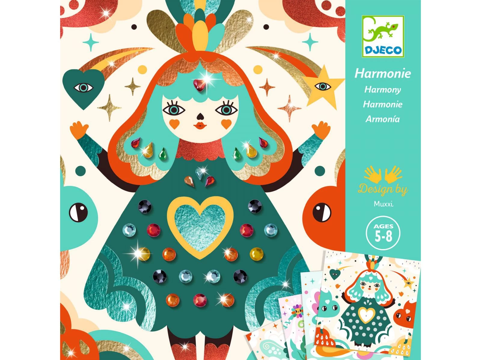 Djeco DJ09525 - Tableaux à Métalliser- Harmonie 4 Djeco DJ09525 - Tableaux à Métalliser- Harmonie – Image 4