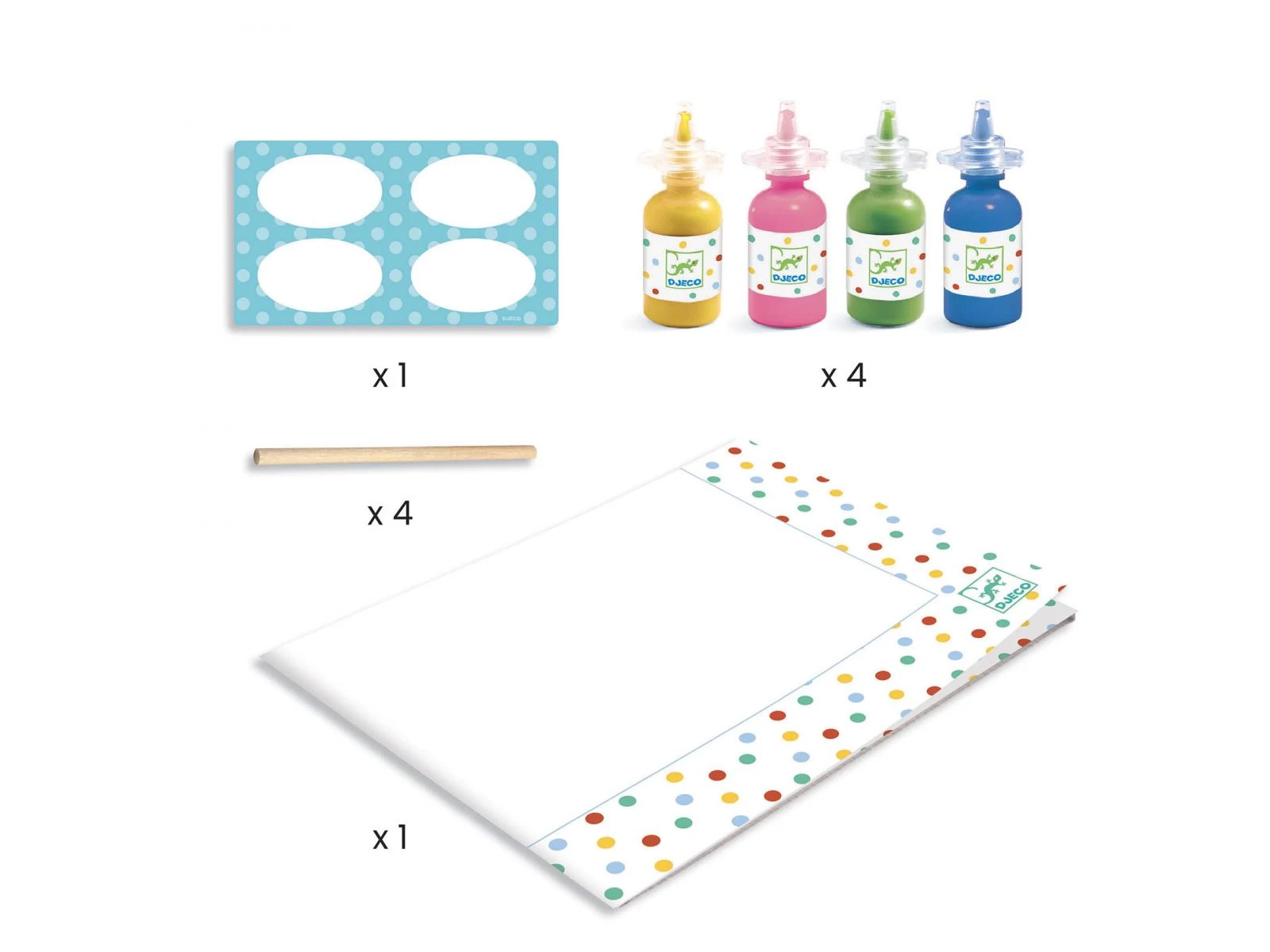 Djeco DJ09689 - Peinture Pour Les Petits - Pointillisme 3 Djeco DJ09689 - Peinture Pour Les Petits - Pointillisme – Image 3