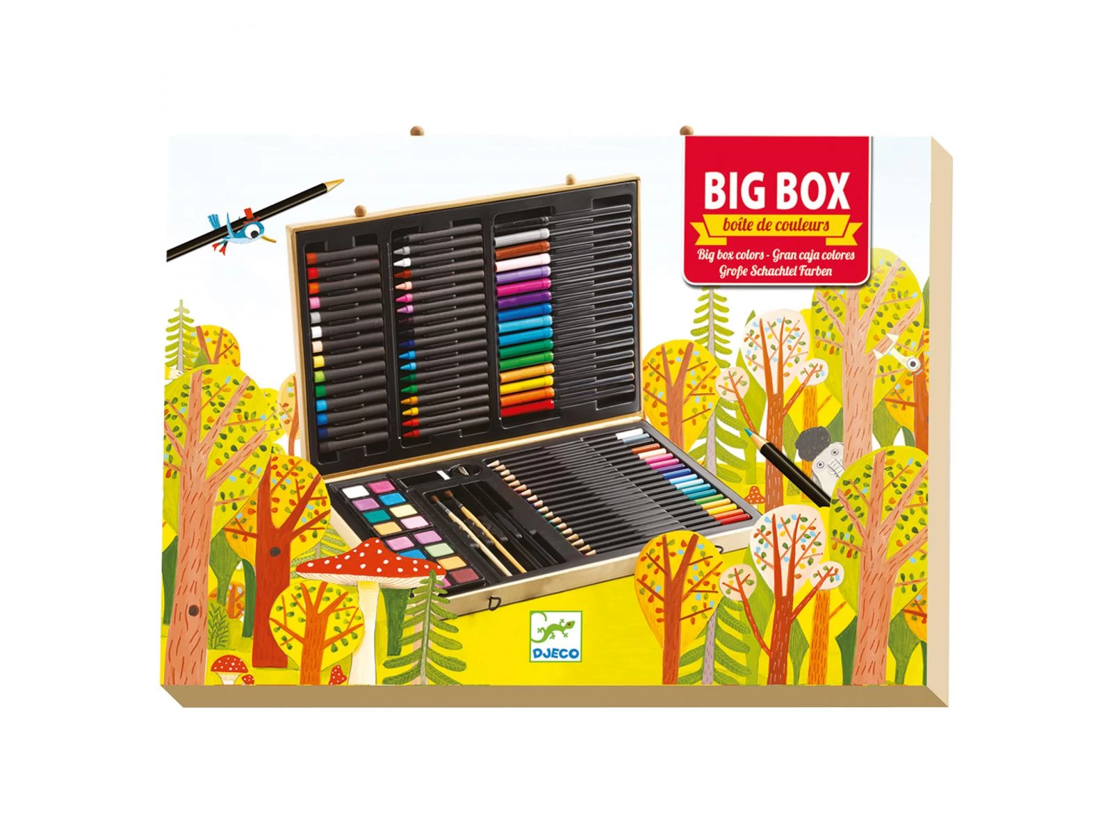 Djeco DJ09750 - Les Couleurs Des Grands - Grande Boite De Couleurs 1 Djeco DJ09750 - Les Couleurs Des Grands - Grande Boite De Couleurs