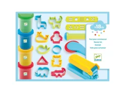 Djeco DJ09755 - Pâte à Modeler - Tout Pour Commencer - Classique -Djeco Le Paradis Des Jouets djeco dj09755 pate a modeler tout pour commencer classique 1600 3