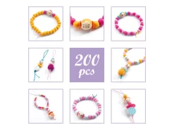 Djeco DJ09819 - Perles Et Bijoux- Perles Et Puces -Djeco Le Paradis Des Jouets djeco dj09819 perles et bijoux perles et puces 1600 2