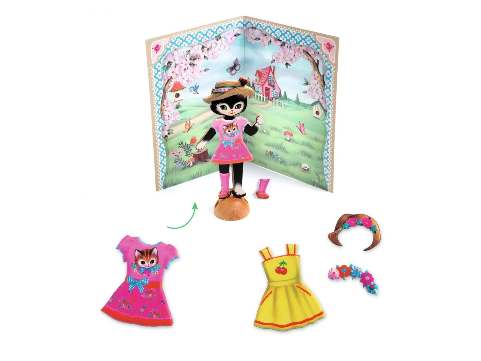 Djeco DJ09859 - Collages Pour Les Petits - Little Dressing 5 Djeco DJ09859 - Collages Pour Les Petits - Little Dressing – Image 5