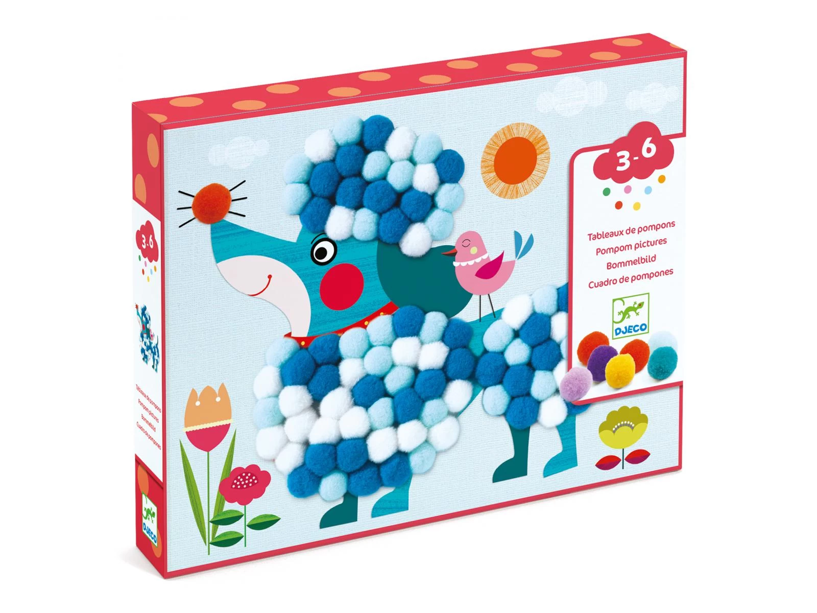 Djeco DJ09867 - Collages Pour Les Petits - Des Chiens à Caresser 1 Djeco DJ09867 - Collages Pour Les Petits - Des Chiens à Caresser