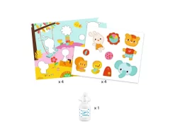 Djeco DJ09873 - Collages Pour Les Petits - Ma Journée -Djeco Le Paradis Des Jouets djeco dj09873 collages pour les petits ma journee 1600 2