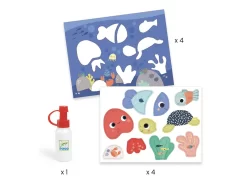 Djeco DJ09874 - Collages Pour Les Petits - Premiers Collages -Djeco Le Paradis Des Jouets djeco dj09874 collages pour les petits premiers collages 1600 2