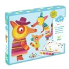Djeco DJ09897 - Peinture Pour Les Petits - La Famille Renard