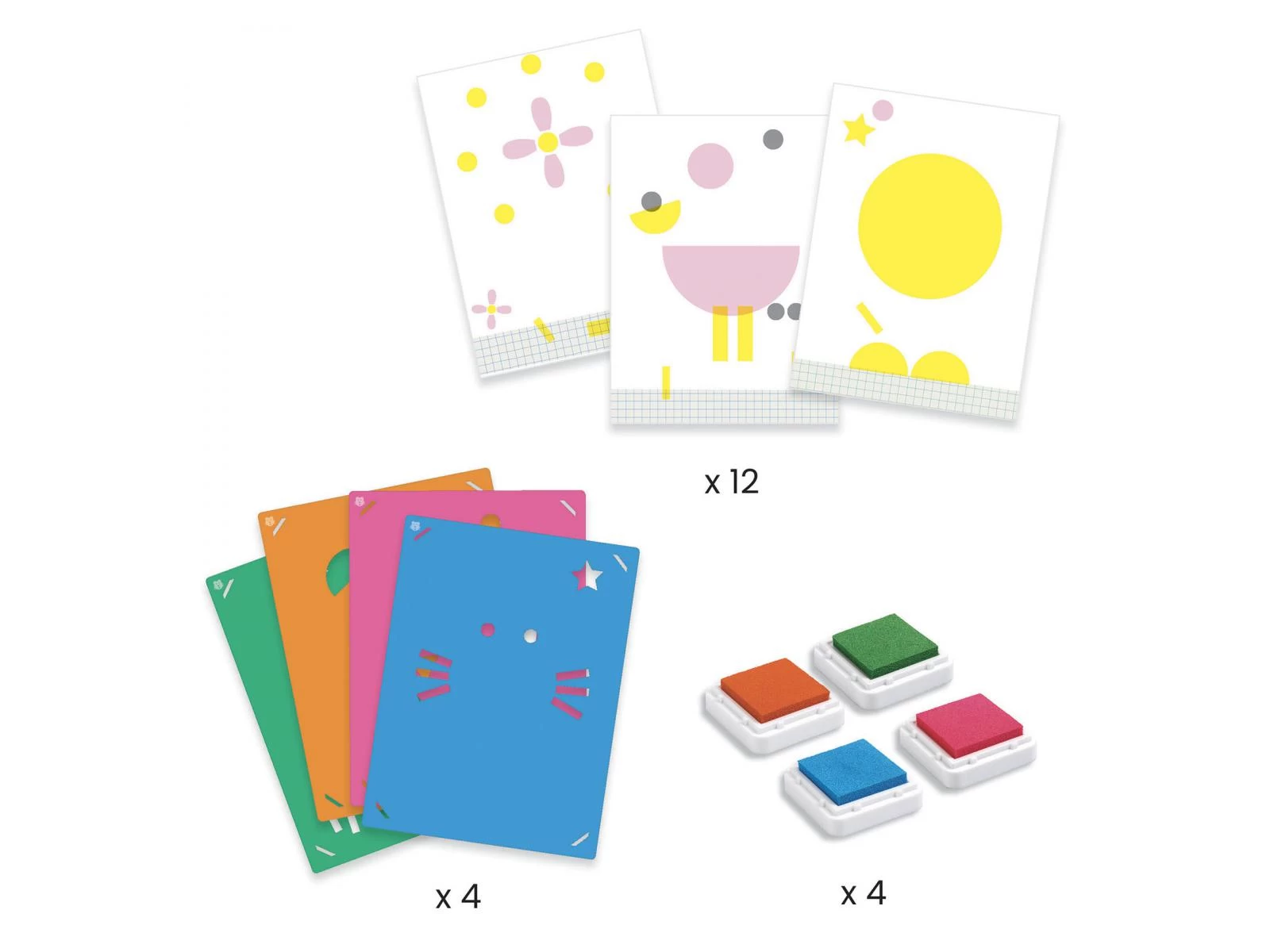 Djeco DJ09899 - Peinture Pour Les Petits - Tape Et Tape 3 Djeco DJ09899 - Peinture Pour Les Petits - Tape Et Tape – Image 3