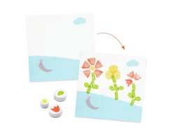 Djeco DJ09950 - Tampons Pour Les Petits - Avec Des Fleurs -Djeco Le Paradis Des Jouets djeco dj09950 tampons pour les petits avec des fleurs 1600 2