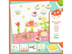 Djeco DJ09950 - Tampons Pour Les Petits - Avec Des Fleurs -Djeco Le Paradis Des Jouets djeco dj09950 tampons pour les petits avec des fleurs 1600 3