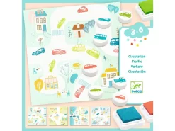 Djeco DJ09952 - Tampons Pour Les Petits - Circulation