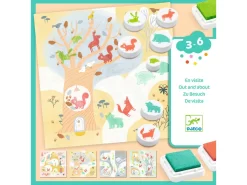 Djeco DJ09953 - Tampons Pour Les Petits - En Visite