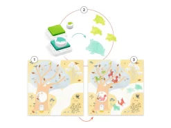 Djeco DJ09953 - Tampons Pour Les Petits - En Visite -Djeco Le Paradis Des Jouets djeco dj09953 tampons pour les petits en visite 1600 3